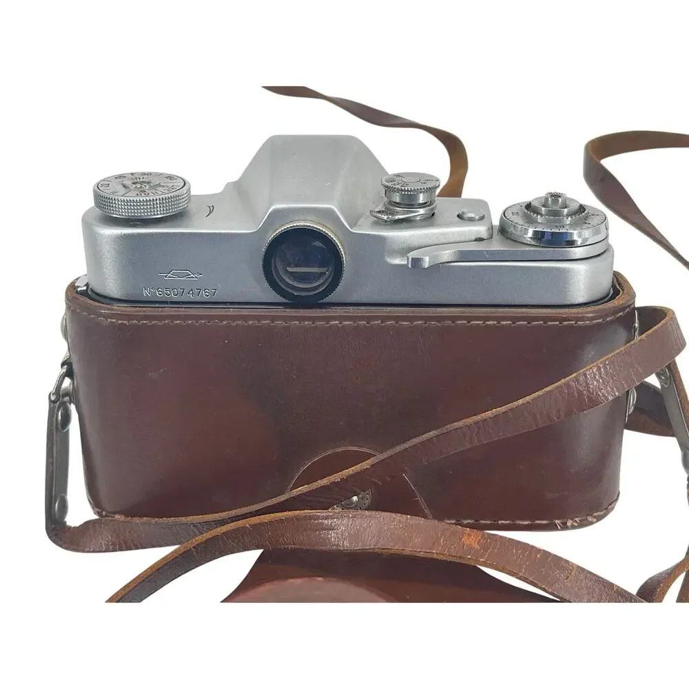 Vintage LOMO Smena 3M 35mm Film Camera Industar-50 50mm f/3.5 Lens w/ Case USSR
